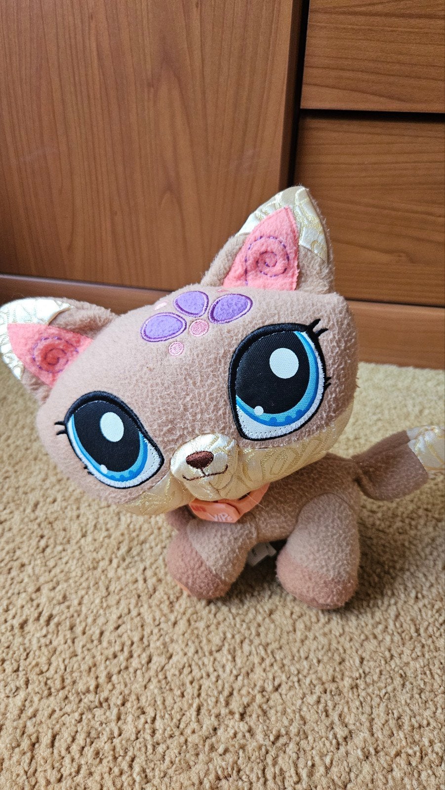 Littlest Pet Shop knuffel poes, Ophalen of Verzenden, Zo goed als nieuw