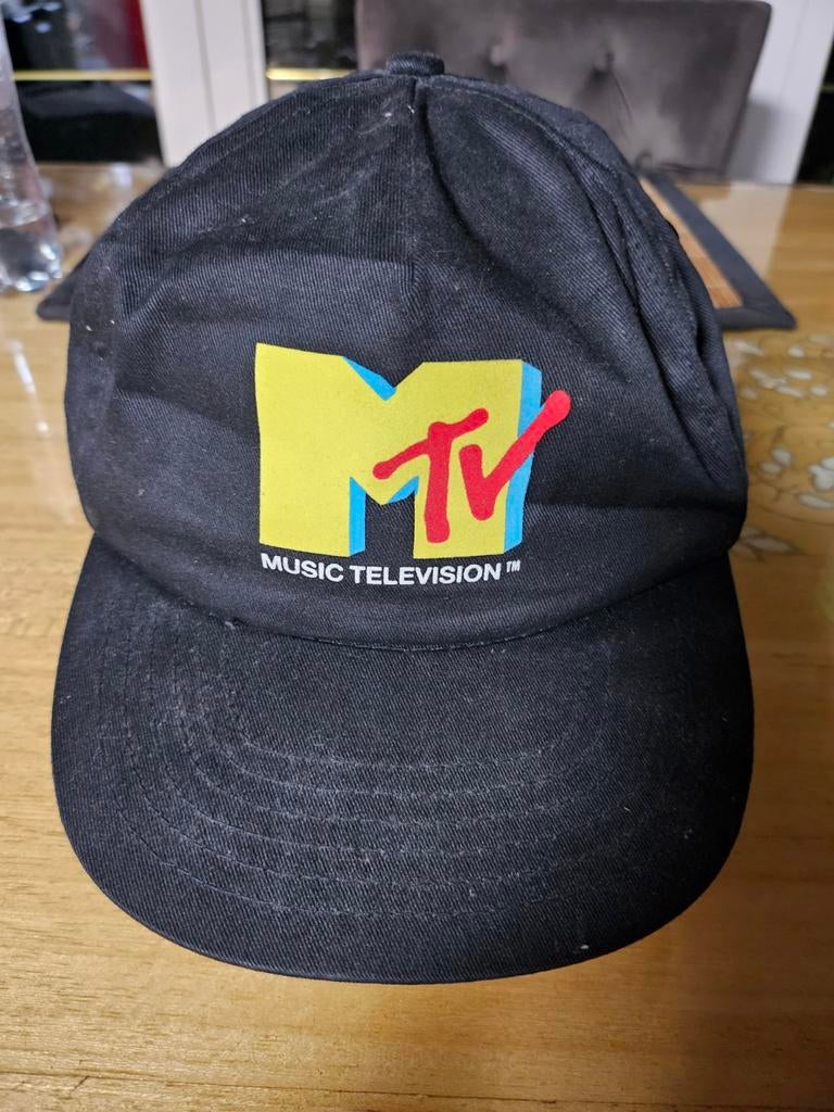 Vintage MTV Pet - Zeldzaam verzamelobject, MTV, Pet, Gedragen, One size fits all