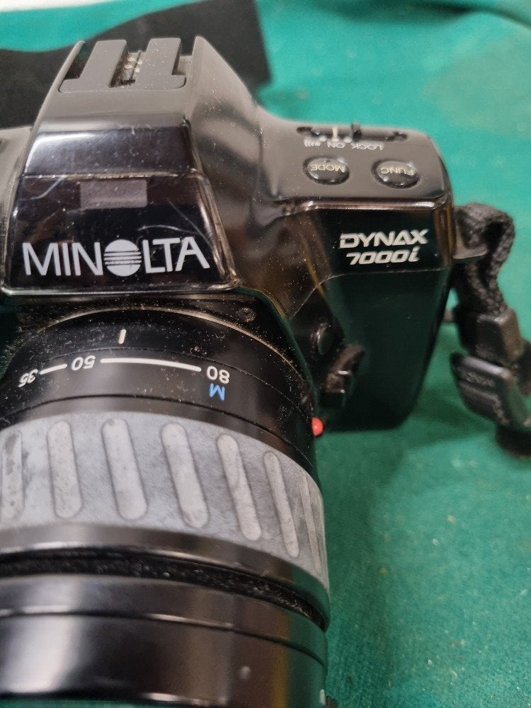 fotocamera minolta dynax 7000i, Audio, Tv en Foto, Fotocamera's Analoog, Ophalen of Verzenden, 'T Olde Gre-j, Info@toldegrej.nl