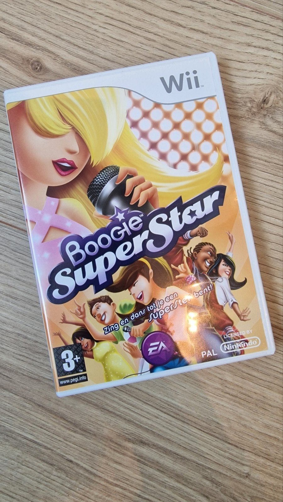 Wii spel | Boogie SuperStar, Muziek, Ophalen of Verzenden, Zo goed als nieuw, Eén computer