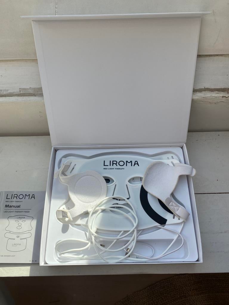 Liroma led light therapy masker, Ophalen of Verzenden, Zo goed als nieuw