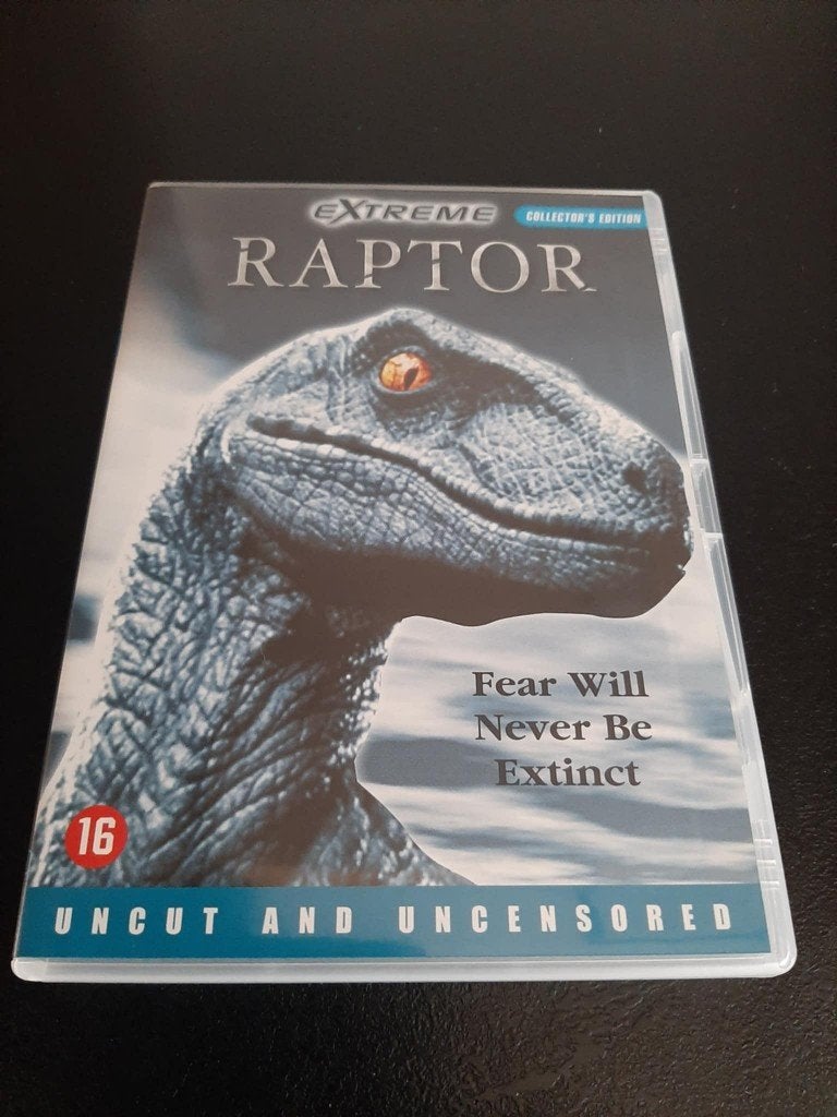 Raptor, Eric Roberts, Corbin Bernsen, Melissa Brasselle!, Vanaf 16 jaar, Ophalen of Verzenden, Gebruikt, Science Fiction