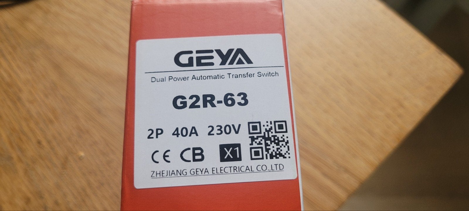 automatische omschakelaar Geya dual power, Ophalen of Verzenden, Nieuw