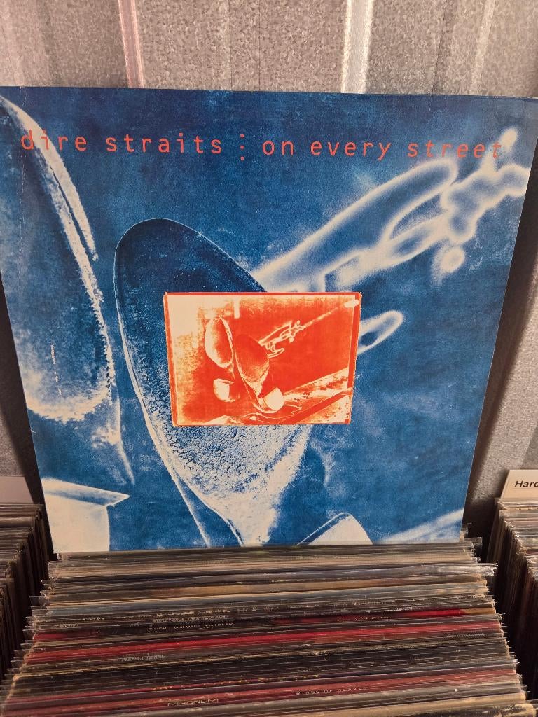 Vinyl lp DIRE STRAITS: ON EVERY STREET, Ophalen of Verzenden, Gebruikt, 12 inch, Rock-'n-Roll