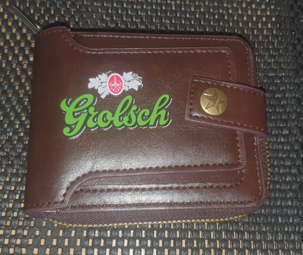  Voor de Echte Liefhebber: Grolsch Portemonnee ., Sieraden, Tassen en Uiterlijk, Ophalen of Verzenden, Nieuw