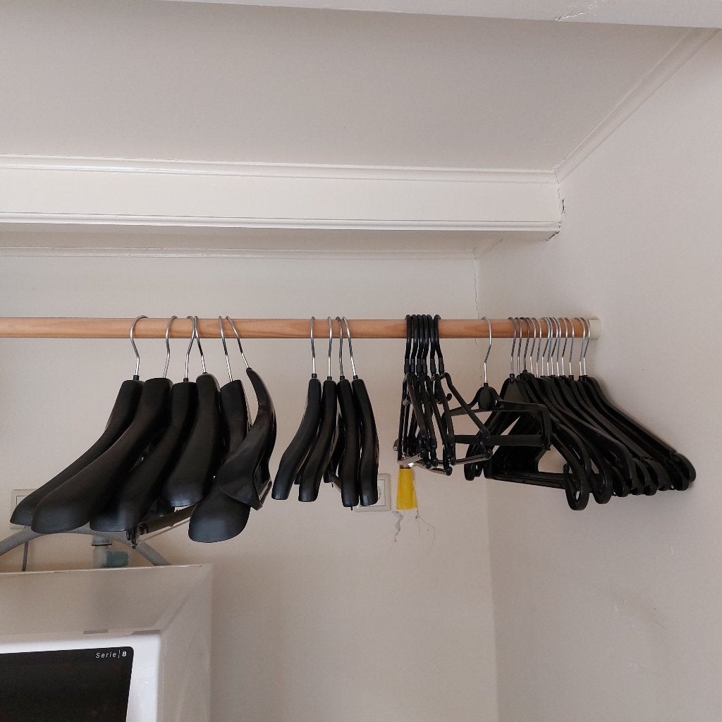 Kleerhangers, Ophalen, Gebruikt, Kunststof, Volwassenen