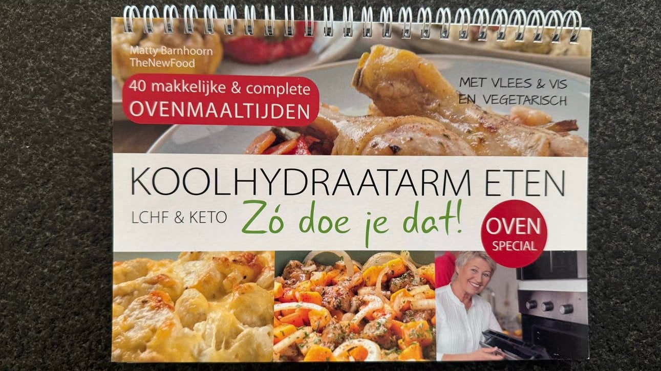 Koolhydraatarm Eten: Zo doe je dat! Ovenmaaltijden, Hoofdgerechten, Ophalen of Verzenden, Zo goed als nieuw, Gezond koken