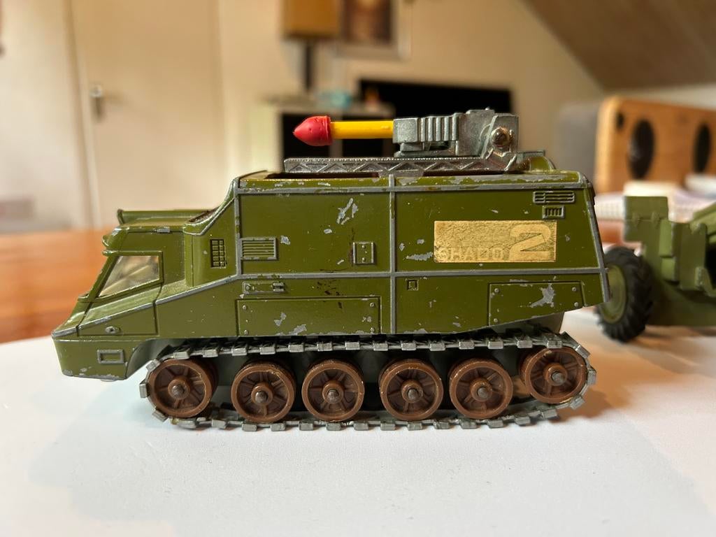 Dinky Toys SHADO 2 military UFO interceptor diecast vintage, Overige merken, Tank, 1:32 tot 1:50, Ophalen of Verzenden