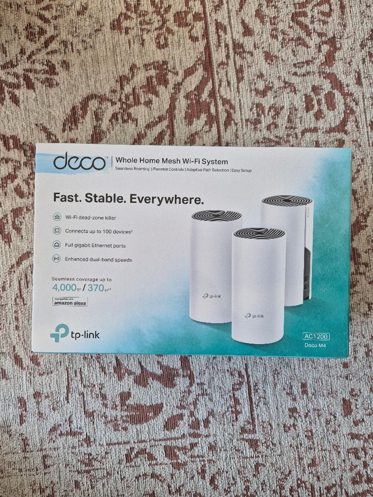 Tp Link Deco M4, Computers en Software, Ophalen of Verzenden, Nieuw, Router, TP-LINK