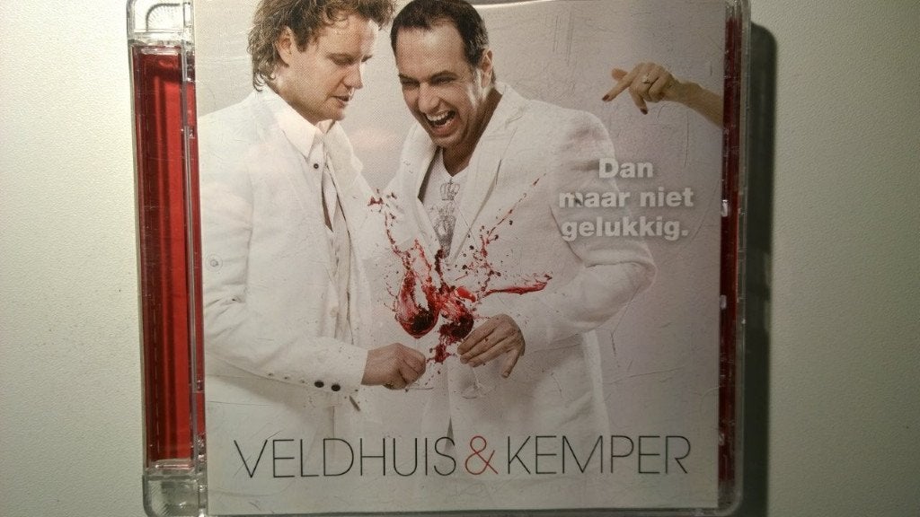 Veldhuis & Kemper - Dan Maar Niet Gelukkig, Ophalen of Verzenden, Zo goed als nieuw, Pop, Album