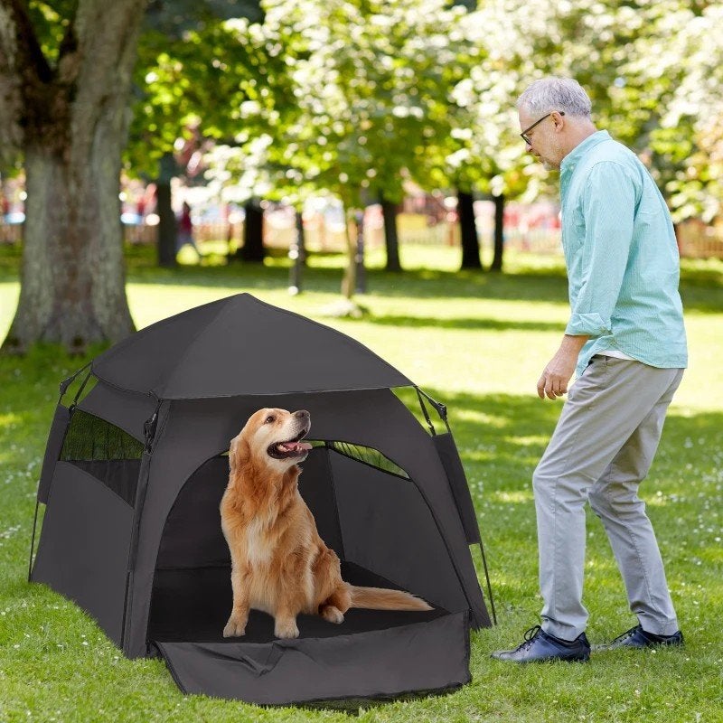 Tent voor huisdieren, hondentent, opvouwbaar, weerbes, Dieren en Toebehoren, Nieuw, Ophalen of Verzenden, A, A