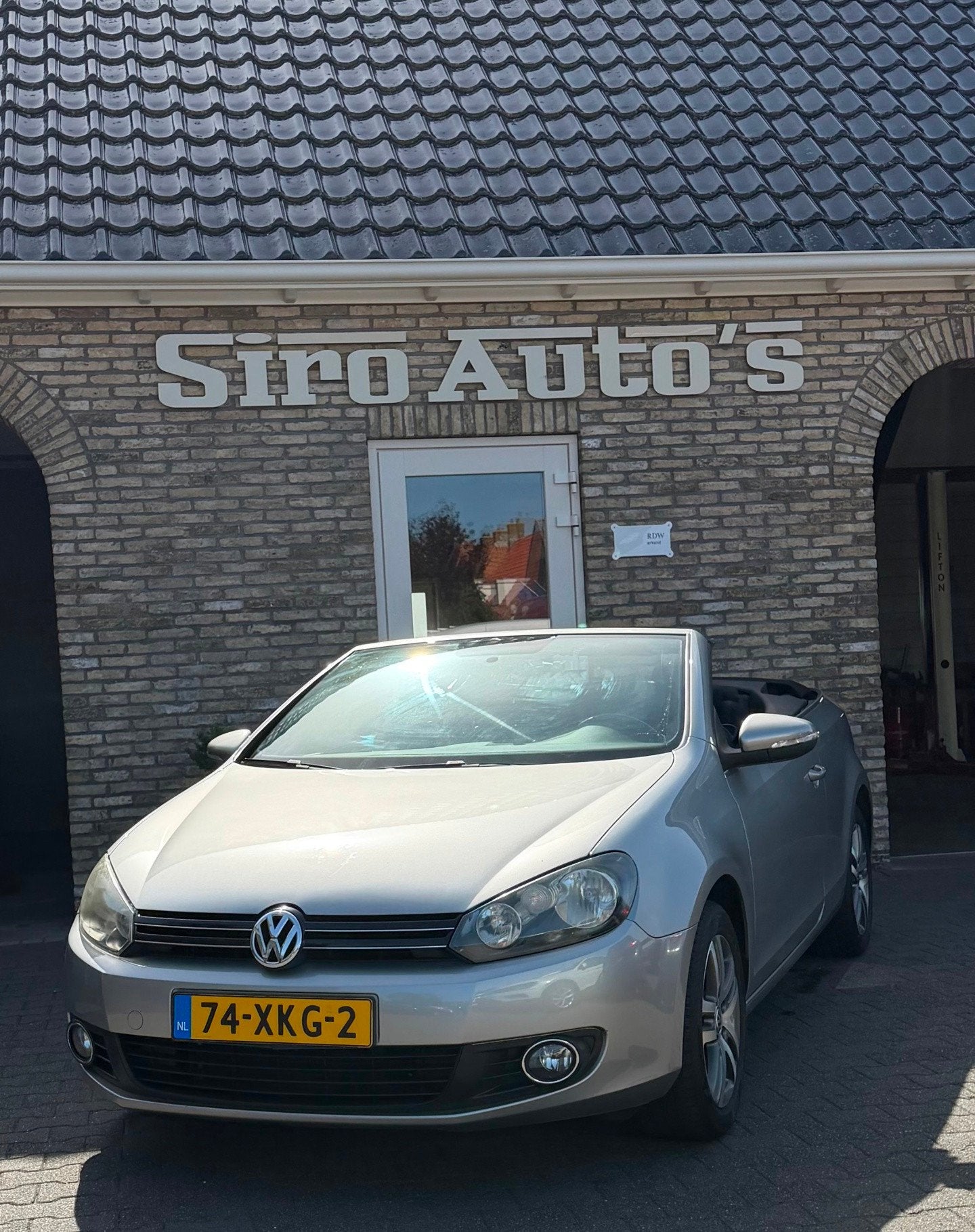 Volkswagen Golf Cabriolet 1.2 TSI BlueMotion weinig kilomete, Voorwielaandrijving, 4 cilinders, Cabriolet, Origineel Nederlands