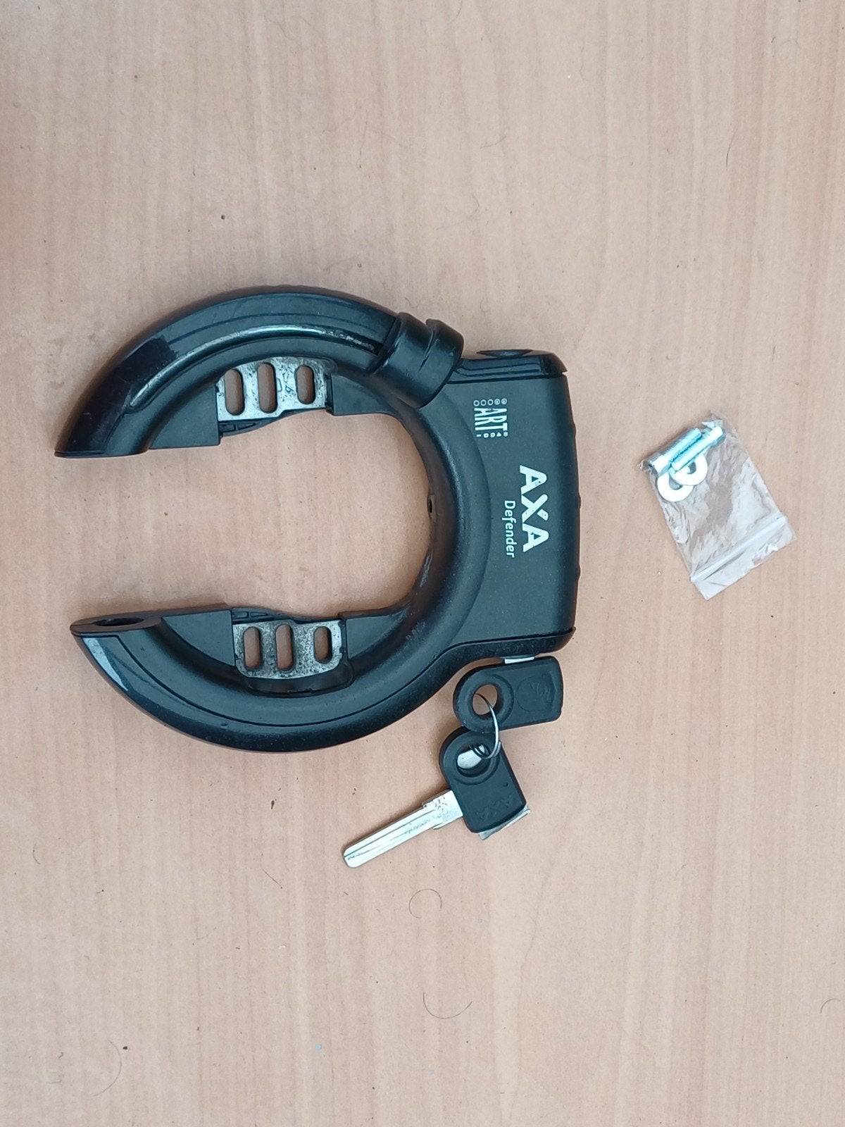 AXA Defender veiligheid slot nette staat 2 sleutels, Ophalen of Verzenden, Ringslot