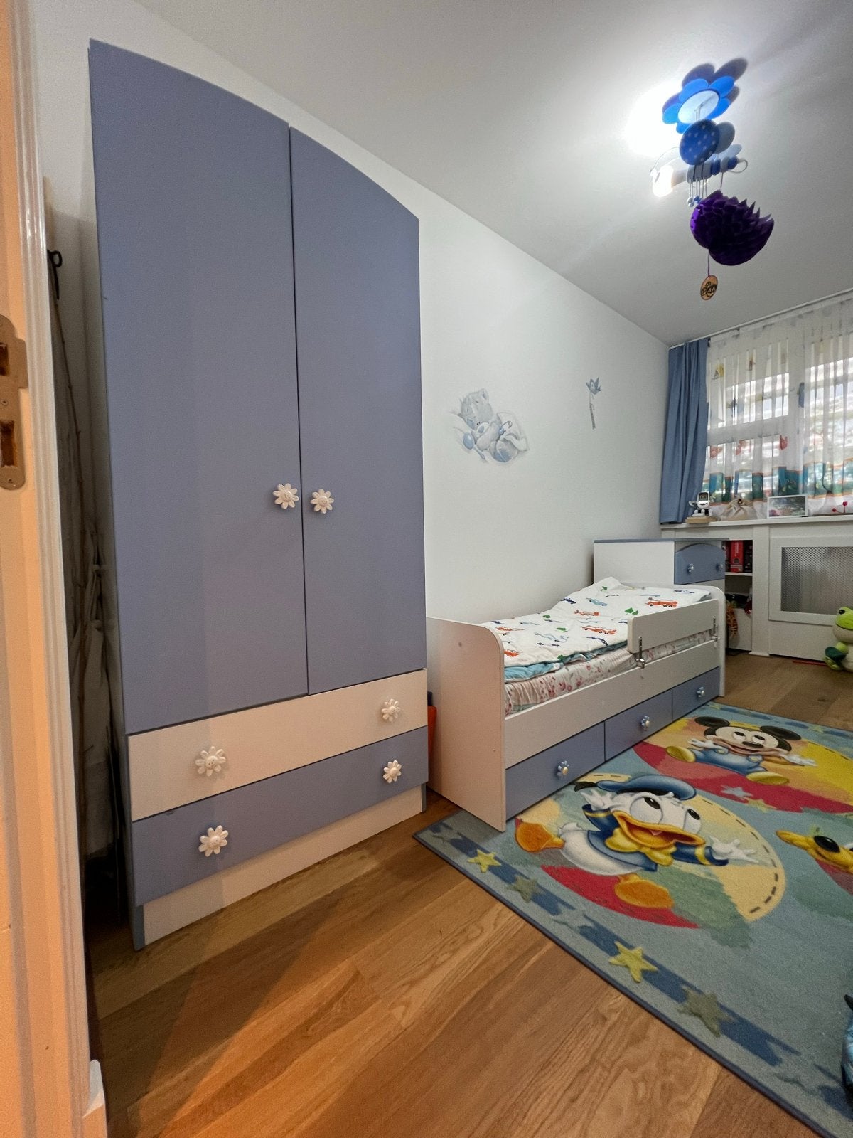 Kinderkamer set: bed, kledingkast en ladekast, Ophalen of Verzenden, Gebruikt, Jongetje