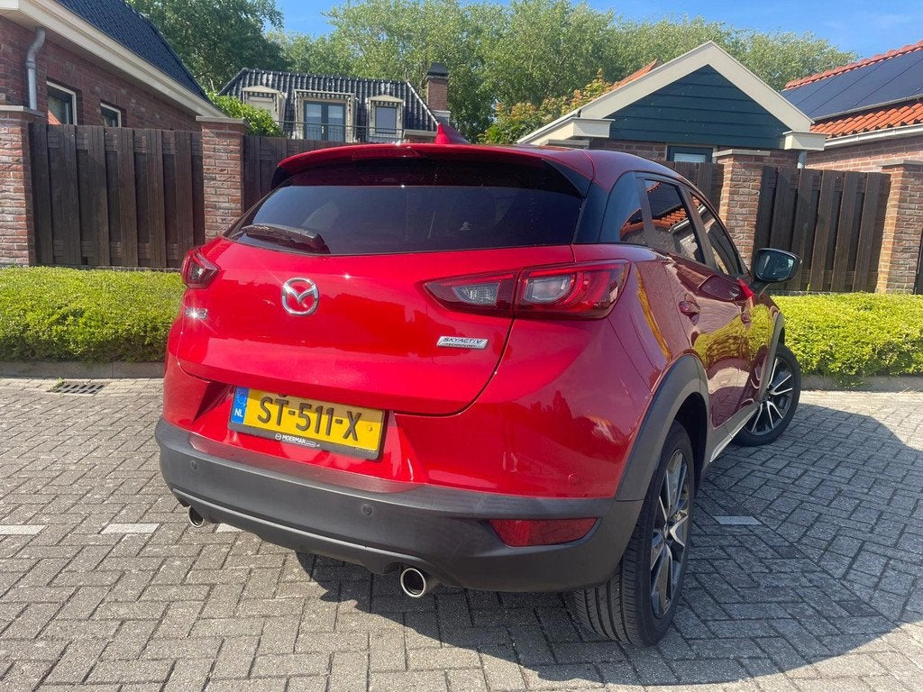 Mazda CX-3 2.0 SkyActiv-G 120 TS+ AUTOMAAT HOGE INSTAP LEDER, 1998 cc, Euro 6, 4 cilinders, Leder