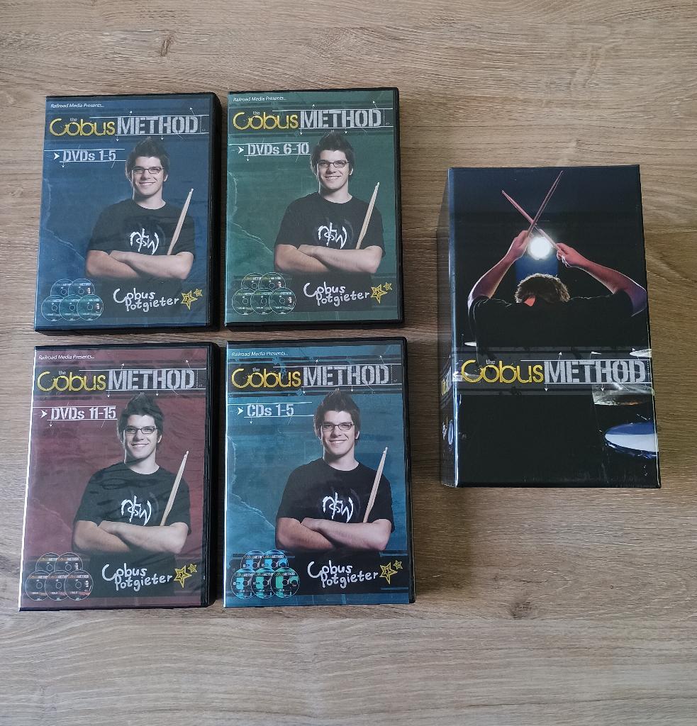dvd box the cobus method drum cursus les, Alle leeftijden, Ophalen of Verzenden, Gebruikt