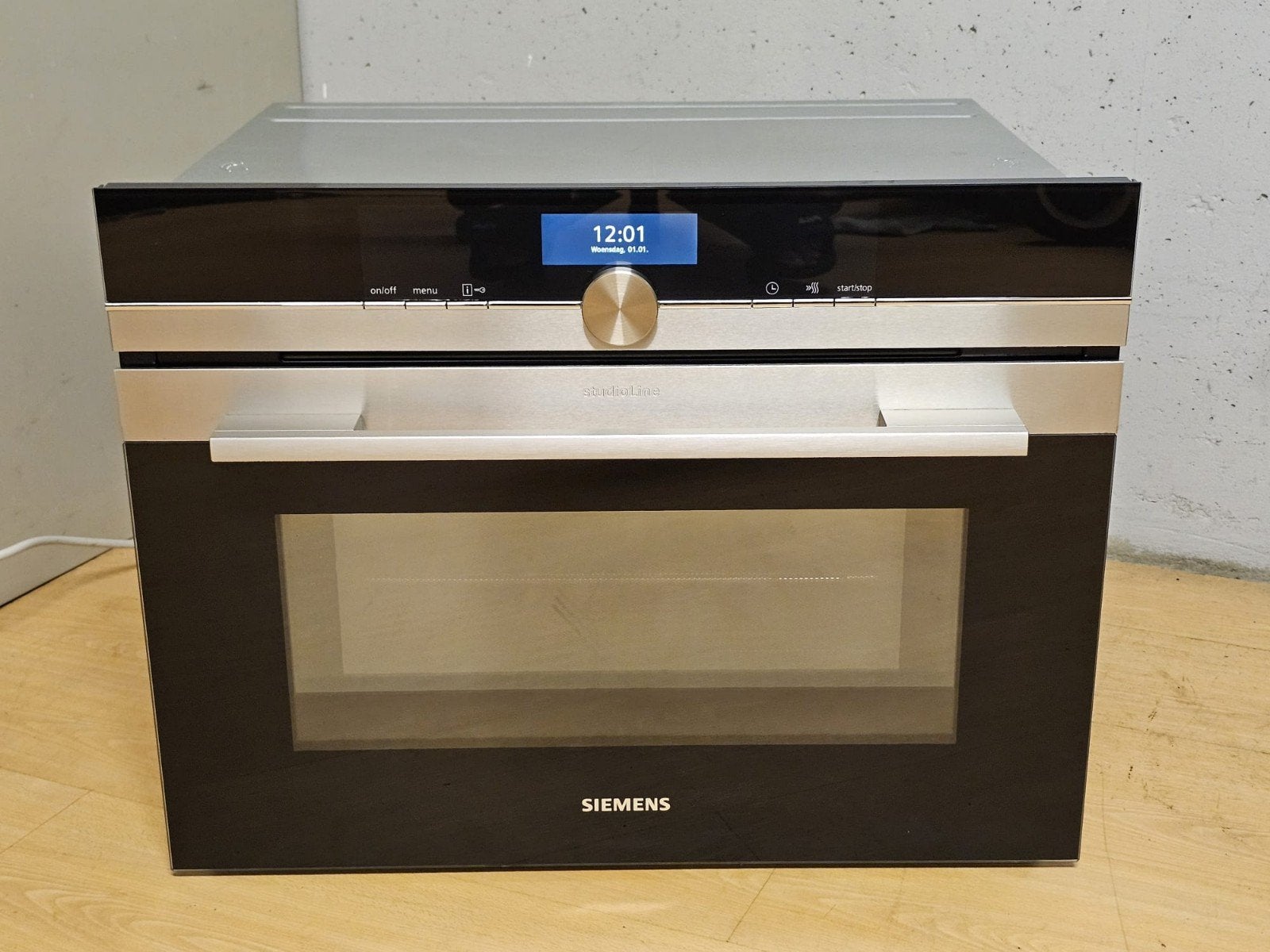 Luxe Siemens inbouw combi magnetron/combi oven, studio-line, Ophalen