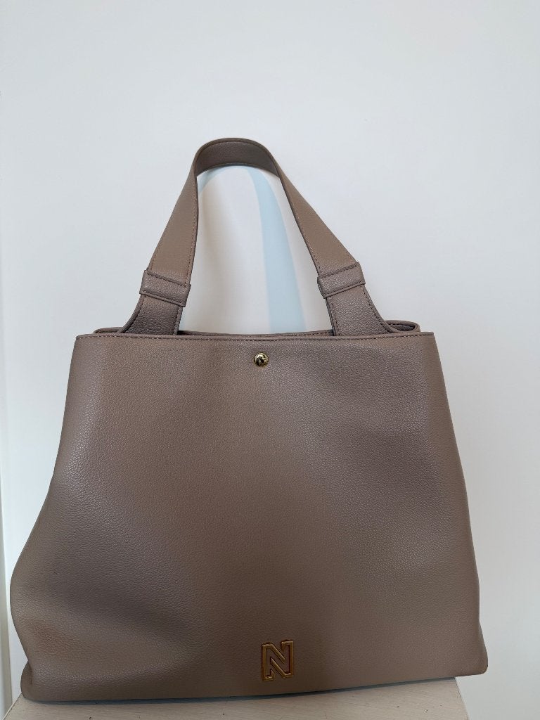 Tas van merk NIKKIE, Ophalen, Zo goed als nieuw, Beige, Shopper