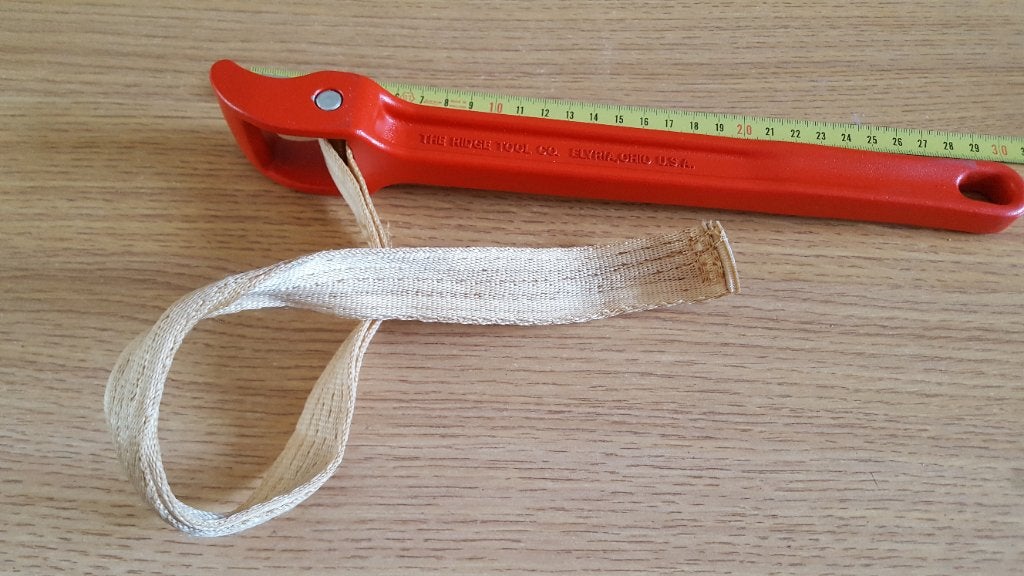 Ridgid 2" 31340 Bandspantang strap, Ophalen of Verzenden, Nieuw, Overige typen