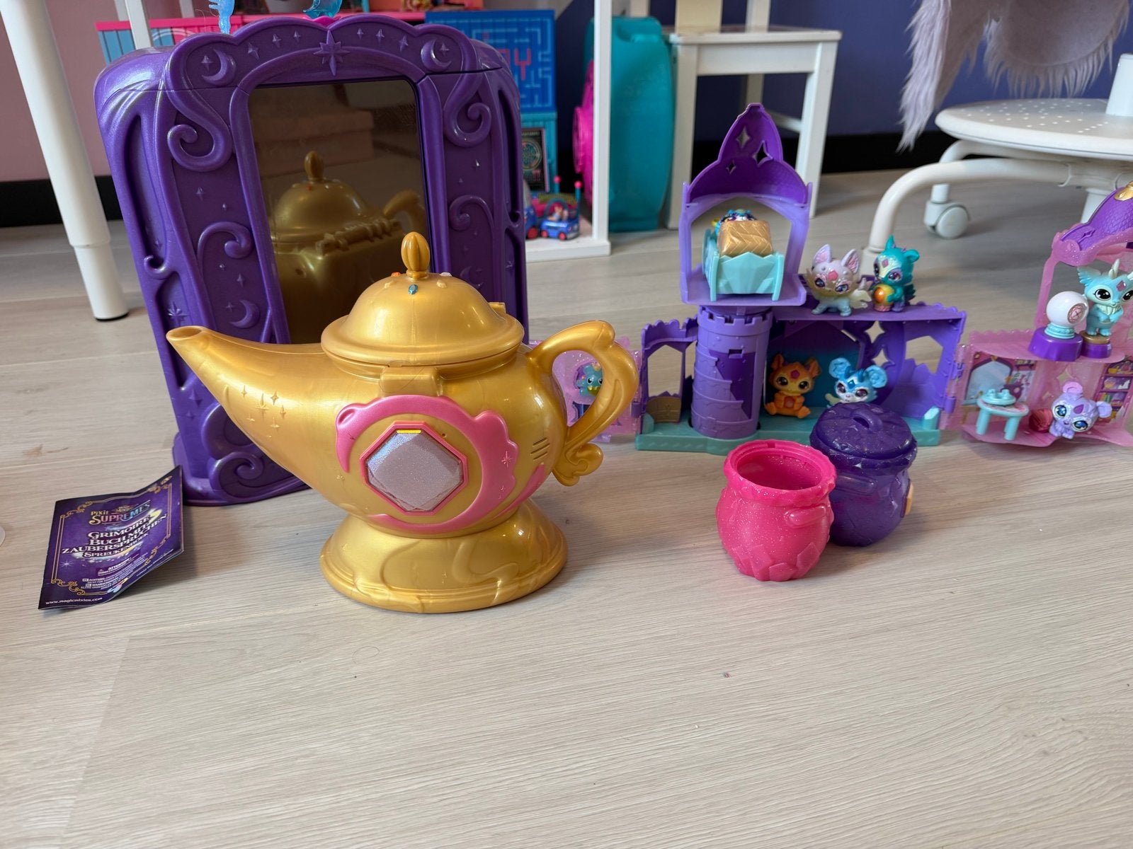 Shimmer & Shine Magische Theepot en Kasteel Speelset, Ophalen, Gebruikt, Meisje