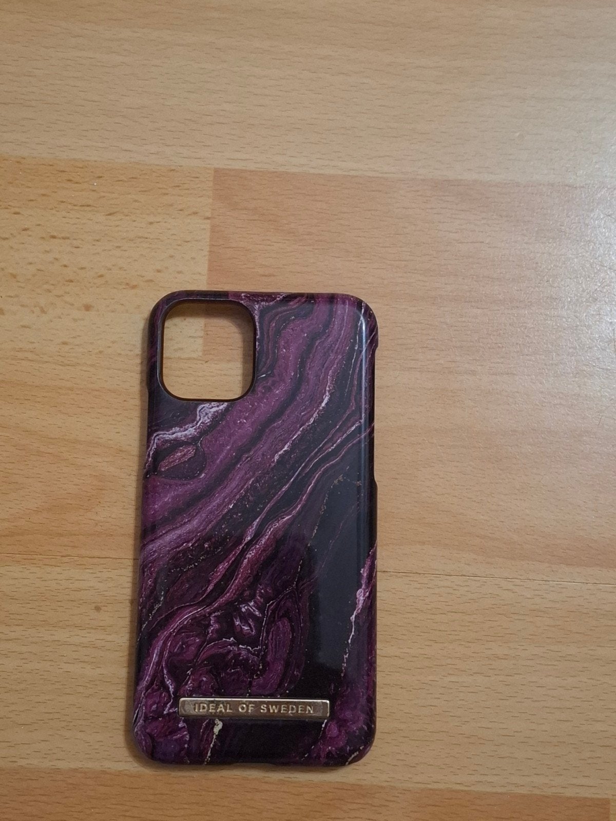 Ideal of Sweden hoesje voor iPhone XS, Kunststof, Gebruikt, Krasbestendig, Paars