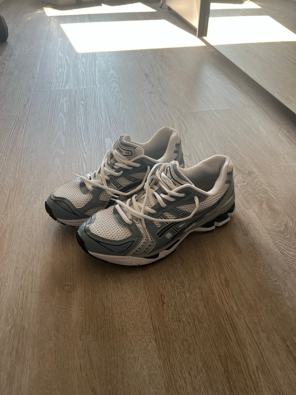 Asics Gel-Kayano Schoenen Lichtblauw - Goede Staat, Sneakers of Gympen, Gedragen, Verzenden, Blauw