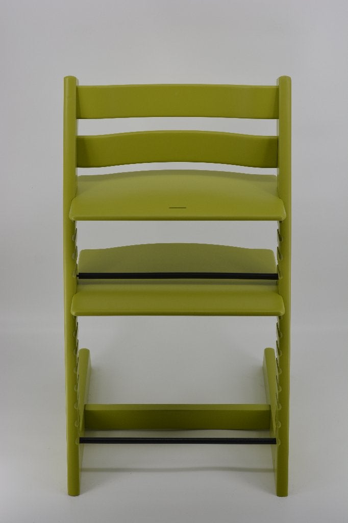 Stokke Tripp Trapp Groen – Tripp Trapp Refurbished model, Ophalen of Verzenden, Zo goed als nieuw, Meegroeistoel, Aanschuifbaar
