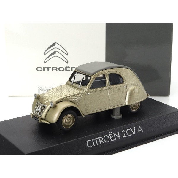 Citroen 2CV A 1948 Grijs Schaal 1/43 Norev Nieuw, Auto, Norev, Ophalen of Verzenden, Norev