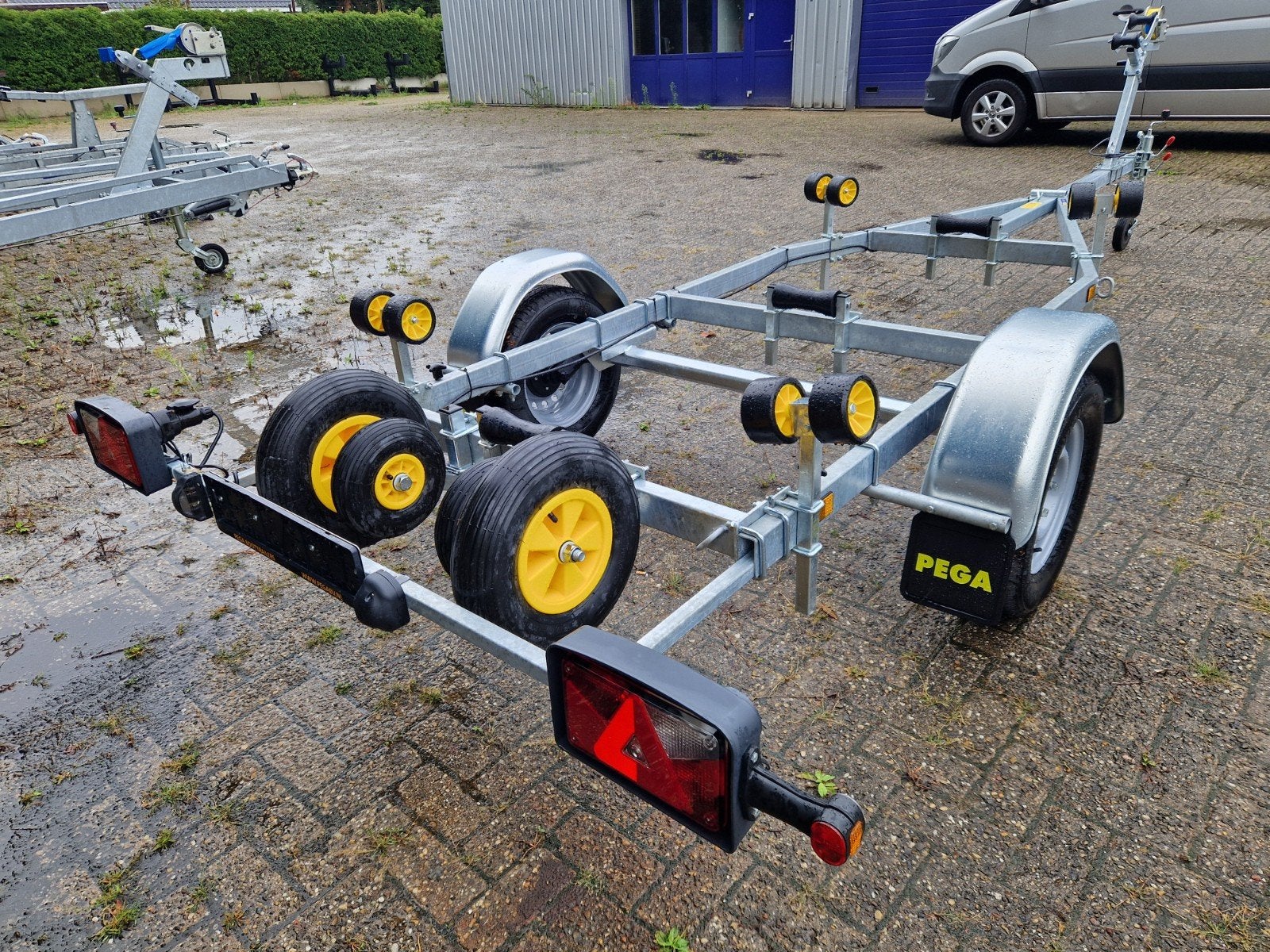 Pega SH 750 kanteltrailer nieuw uit voorraad leverbaar!!!, Watersport en Boten, Boottrailers, Minder dan 1500 kg, Overige typen