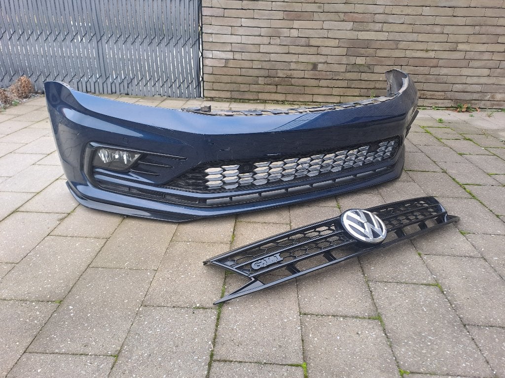 Jetta MK6 GLI voorbumper + grill, Gebruikt, Bumper, Verzenden, Volkswagen
