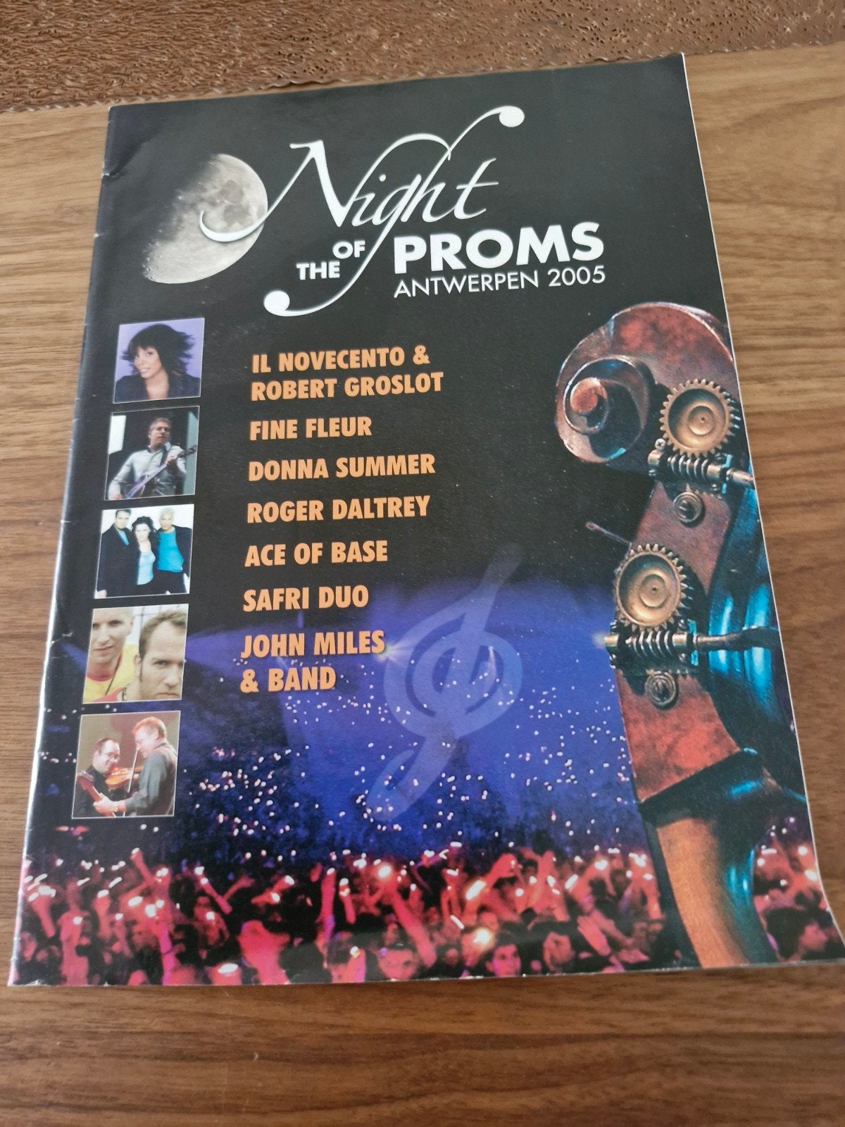 Night of the Proms Antwerpen 2005 Programma Boekje, Ophalen of Verzenden, Zo goed als nieuw, Artiest, Diverse artiesten en organisatoren