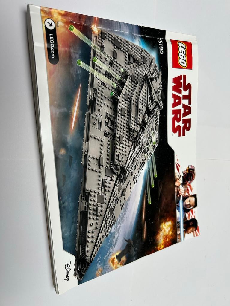 LEGO Star Wars 75190 First Order Star Destroyer, Star Wars, Lego, Ophalen of Verzenden, Zo goed als nieuw