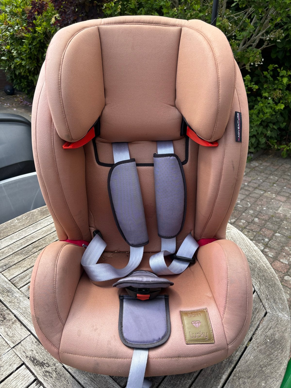 Born Lucky X-Adventure autostoel 9-36 kg, Kinderen en Baby's, Autostoeltjes, 9 t/m 36 kg, Ophalen, Overige merken, Gebruikt