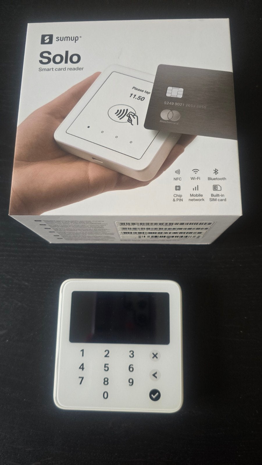 SumUp Solo Smart pin apparaat Perfecte Staat, Ophalen of Verzenden