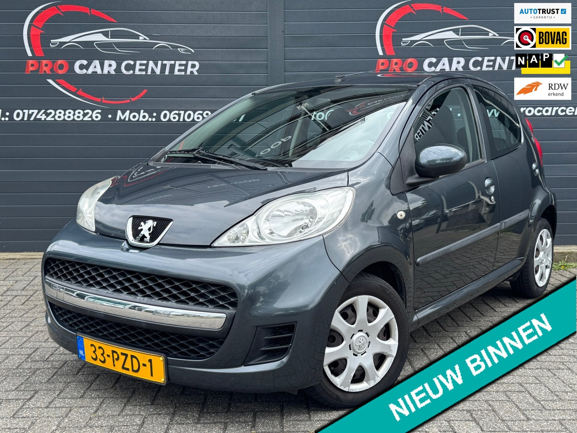Peugeot 107 1.0-12V Millesim 200 AIRCO | 1e EIGENAAR | DEALE, Auto's, Voorwielaandrijving, Stof, Gebruikt, 4 stoelen