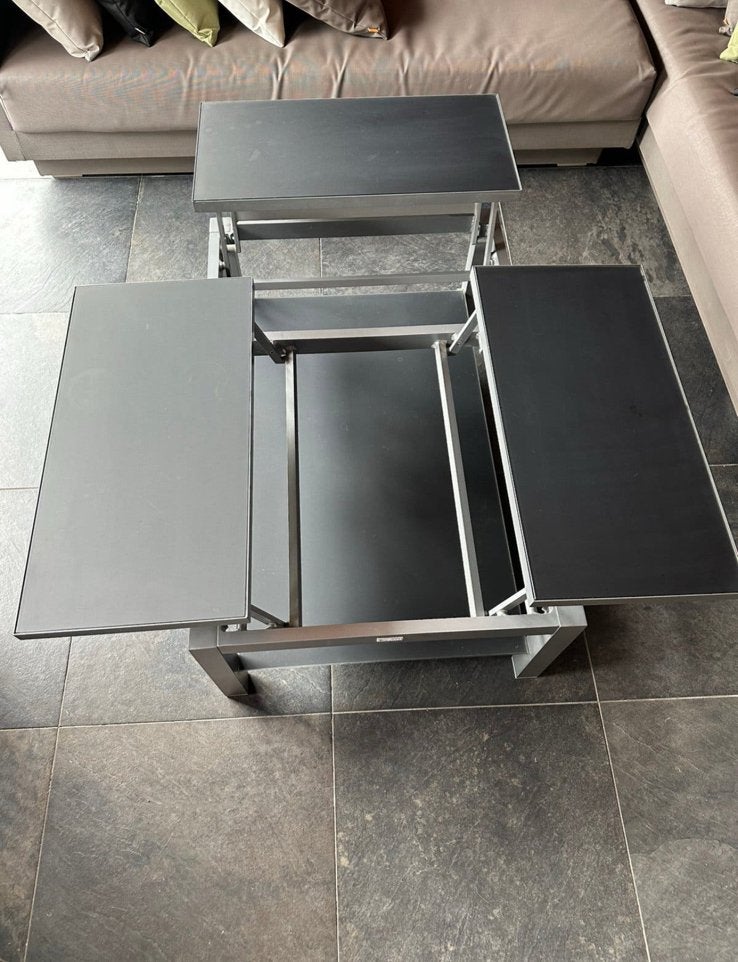 Outdoor loungetafel met flip-up mogelijkheid, Ophalen of Verzenden, Gebruikt