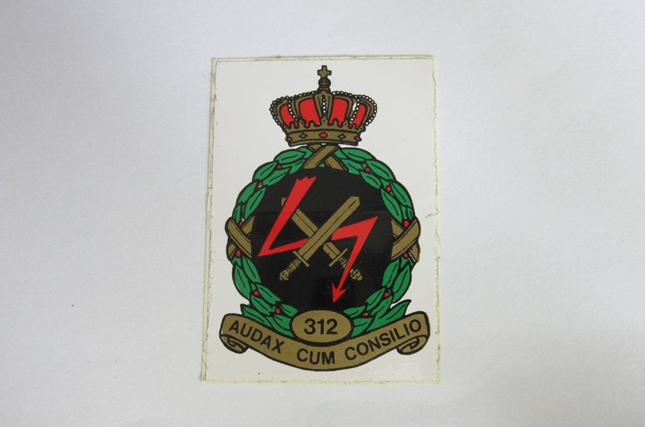 312 Squadron sticker, Verzenden, Luchtmacht, Nederland, Overige typen