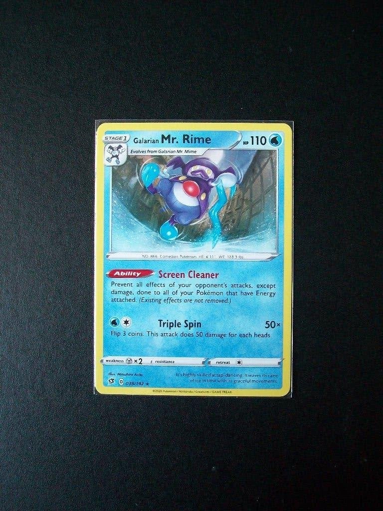 6303. Nieuwe Pokemon Kaart Mr RIME hp 80 (034/163), Verzenden, Nieuw, Losse kaart