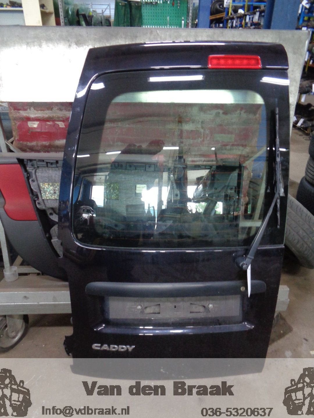 Volkswagen Caddy 2015-2020 Deur linksachter, Gebruikt, Volkswagen, Herkomst onderdeel bekend, -