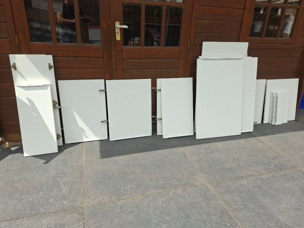 deurtjes keukenkastjes gratis af te halen, Ophalen, Gebruikt, Wit, 50 tot 100 cm