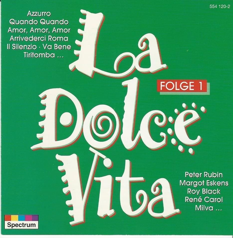 La dolce vita oa. Wendland,Kraus,Milva,James Last = 0,99, Ophalen of Verzenden, Zo goed als nieuw, Schlager