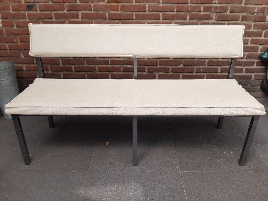 Wachtkamerbank, Minder dan 75 cm, 150 tot 200 cm, Ophalen of Verzenden, Rechte bank