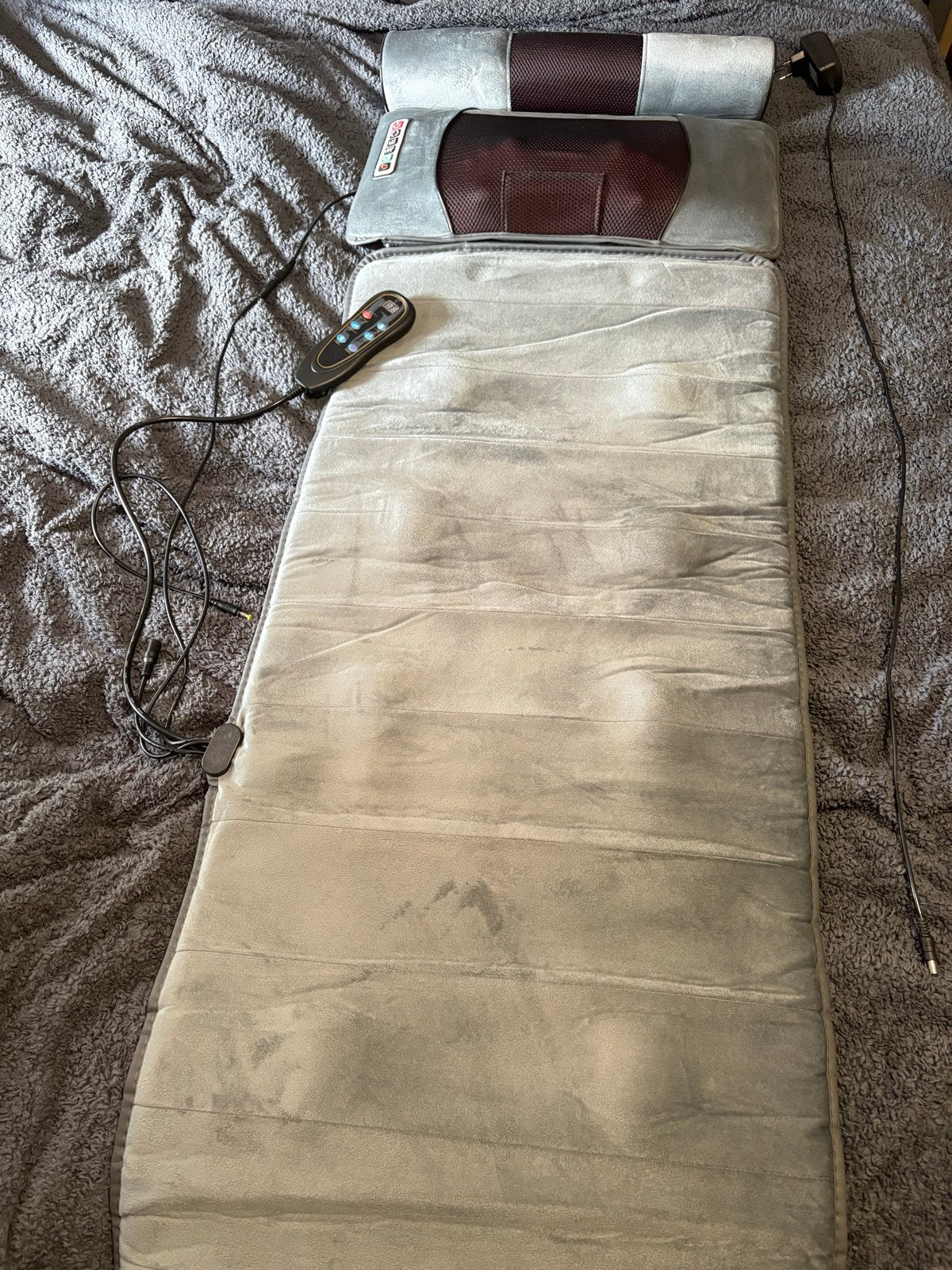 Massage Matras met Warmte en Vibratie Functies, Ophalen of Verzenden, Gebruikt, Massagestoel of Kussen