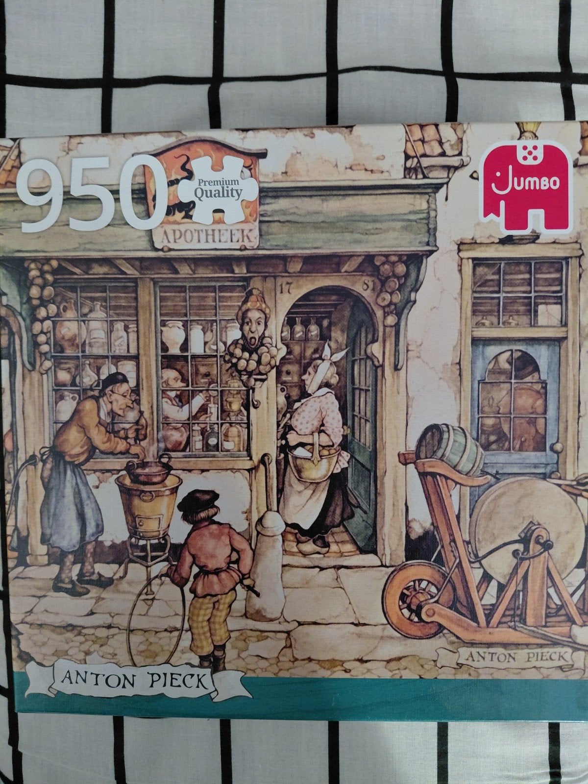 Jumbo Anton Pieck Legpuzzel - De Apotheek 950 stukjes, Ophalen, 500 t/m 1500 stukjes, Gebruikt, Legpuzzel