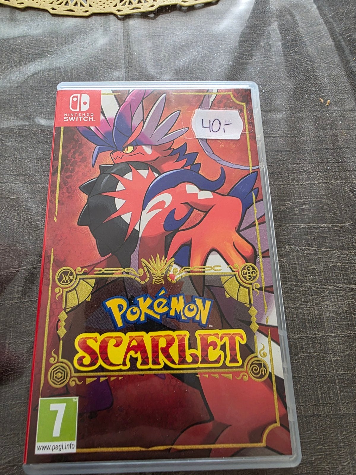 Pokemon Scarlet, Spelcomputers en Games, 1 speler, Ophalen, Zo goed als nieuw, Vanaf 7 jaar