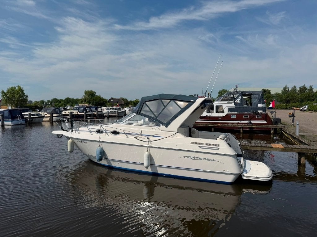 Monterey 276 sportcruiser inruil mogelijk, Gebruikt, Binnenboordmotor, Diesel, Ophalen of Verzenden