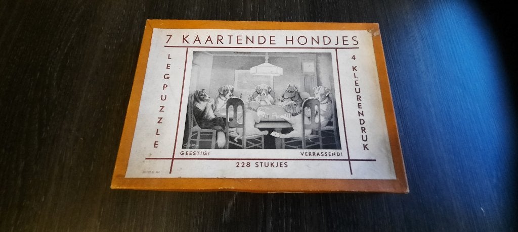 vintage puzzel, Ophalen of Verzenden