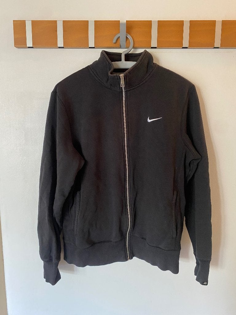 Nike black fleece with zipper - Size M, Maat 48/50 (M), Zwart, Nike, Ophalen of Verzenden