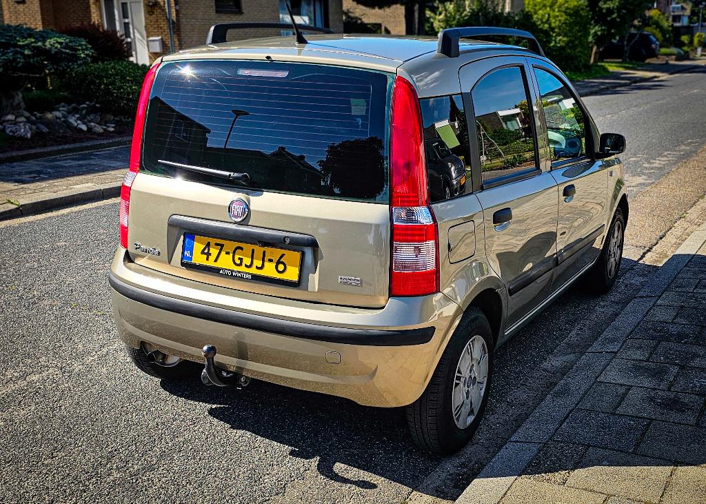 Fiat Panda 1.2 44KW 60PK 2008 Beige, Voorwielaandrijving, Stof, Beige, Origineel Nederlands