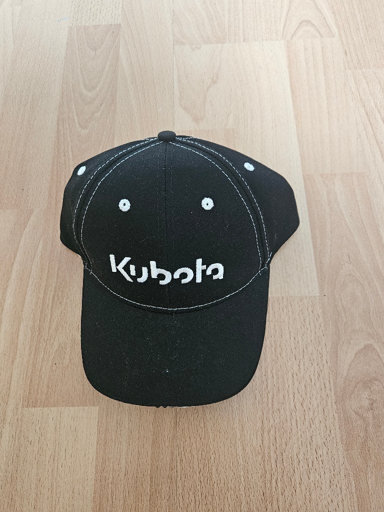 Nieuwe zwarte Kubota pet met verlichting, Nieuw, Pet, Kubota, One size fits all